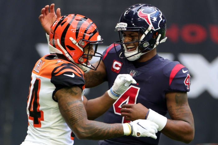 Deshaun Watson against the Bengals